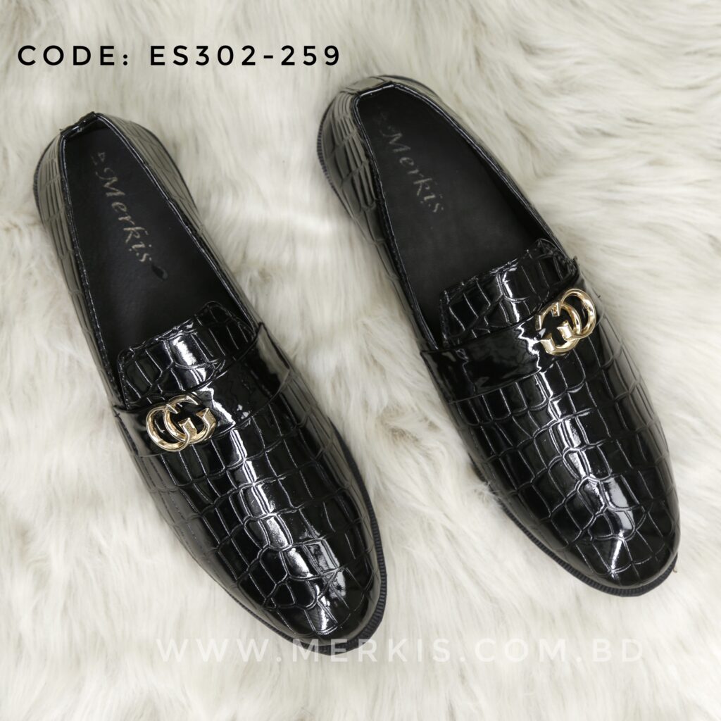 Trendy Designable Black Tassel Loafer Shoes For Men In Bangladesh