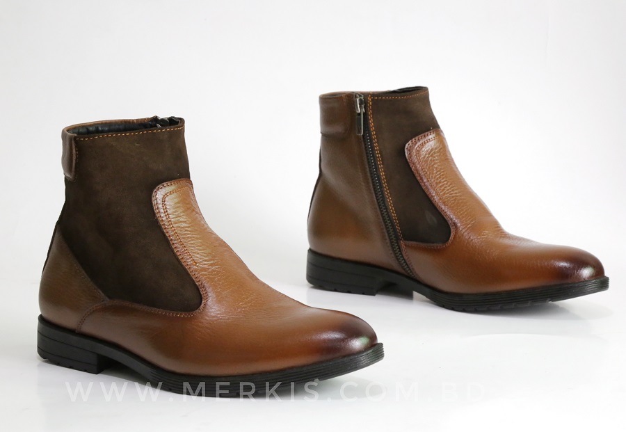 High ankle boot for men with reasonable price at the online Merkis