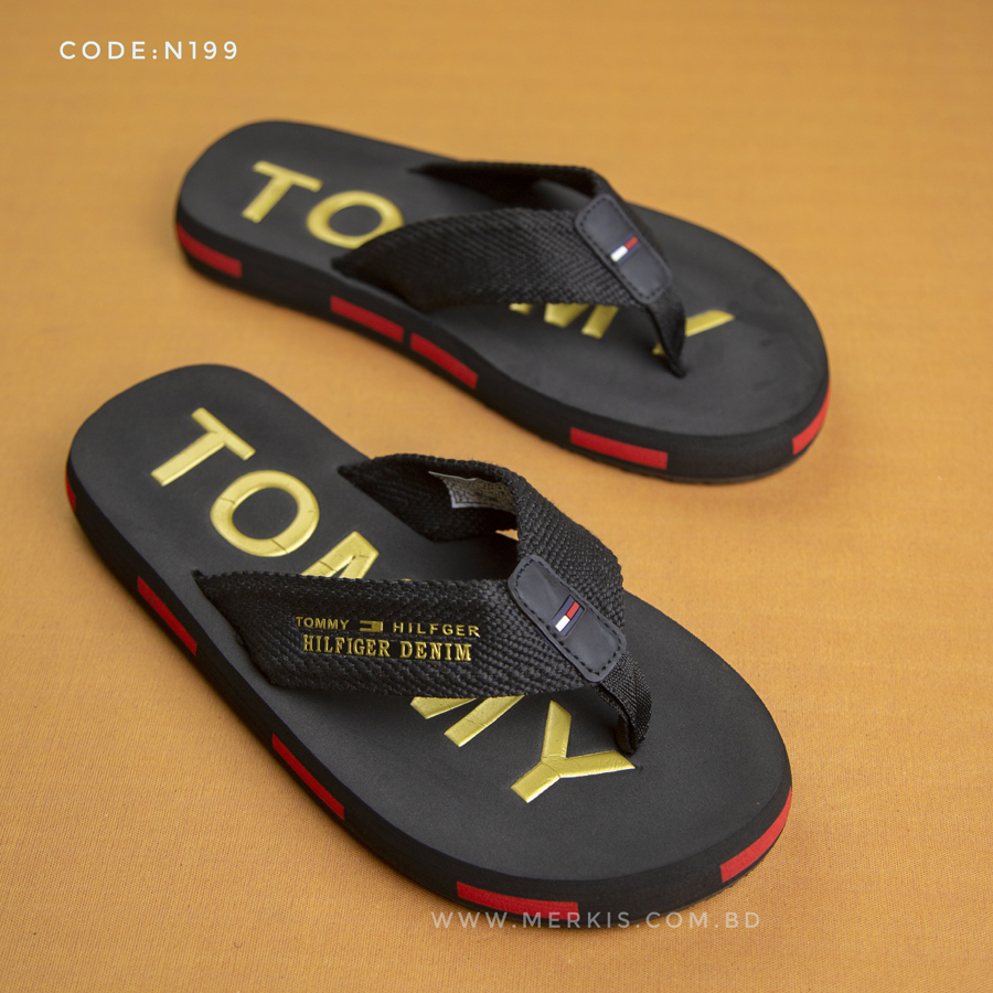 Tommy hilfiger flip flop slippers for men at a reasonable price in bd
