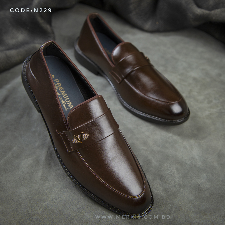 Mens Chocolate Tassel Loafers for Polished Looks | Merkis
