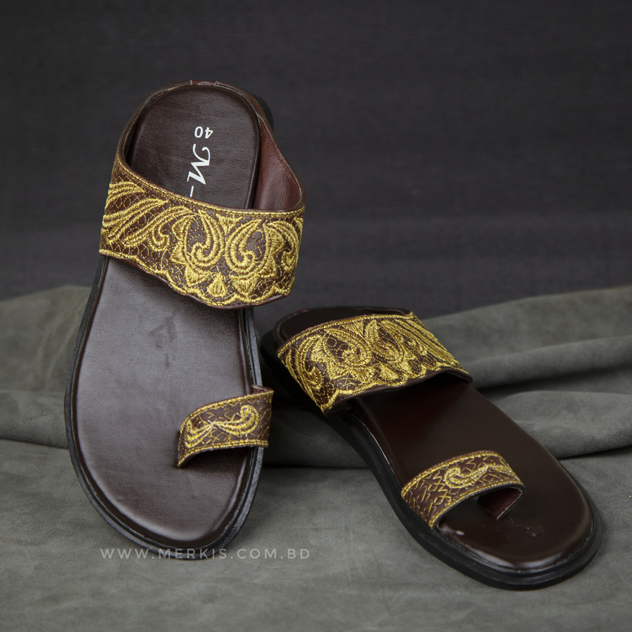 Classic Comfort: Mens leather sandals online | Merkis.com.bd