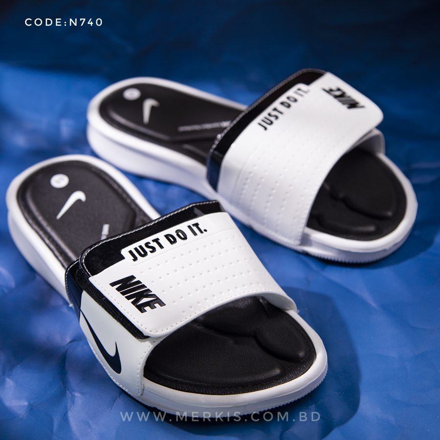 Nike White Sliders | Comfort and Elegance Combination