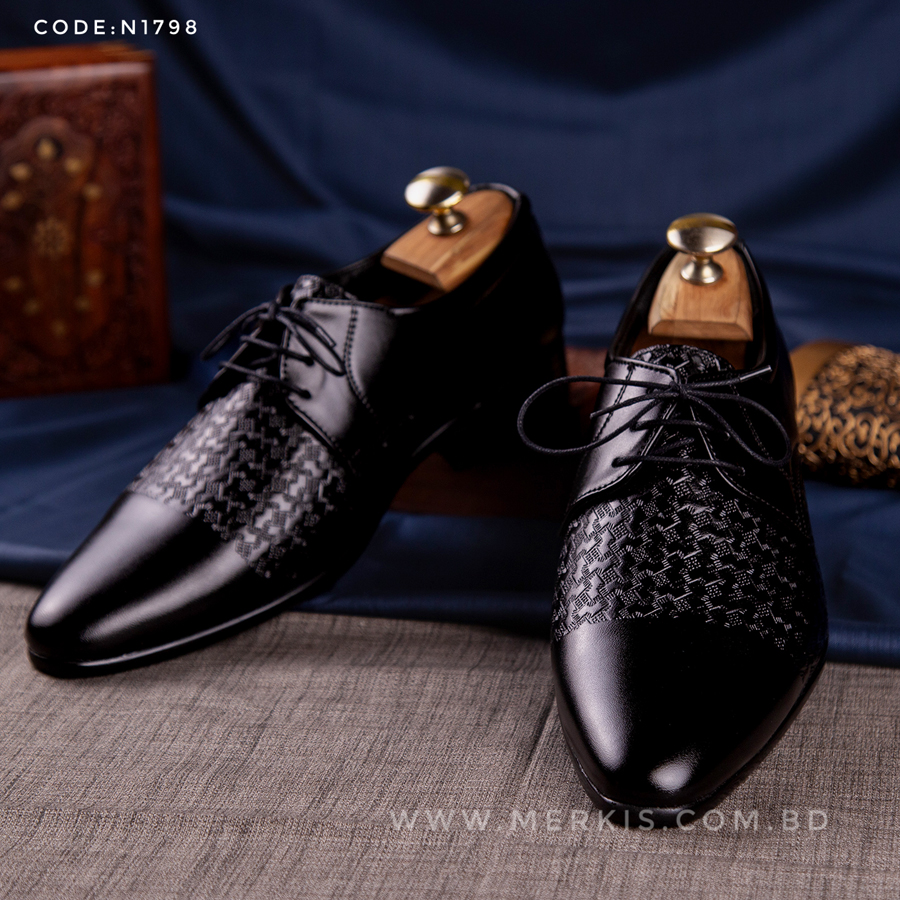 New Black Formal Shoes For Men | Footwear Frenzy | Merkis
