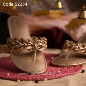 latest pakistani bridal slippers