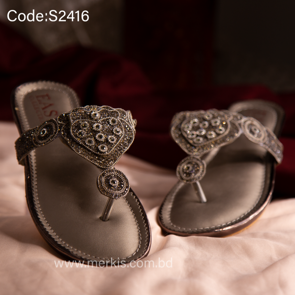 Buy Silver Sandal Women