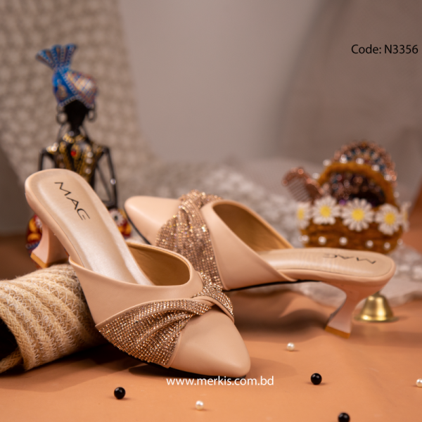 New Comfortable Beige Color Heels