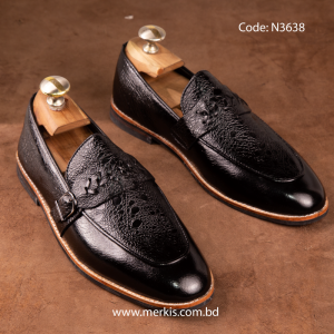 Stylish Men's Black Loafer in BD