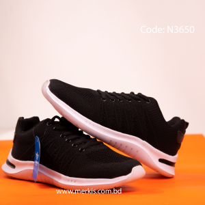 Comfortable Black Sports Shoes