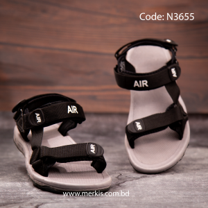 Black Belt Sandals for Boy's