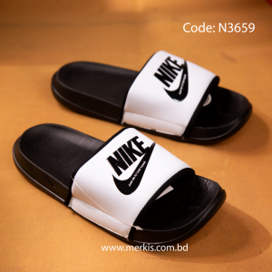 Nike White Slippers for Men BD