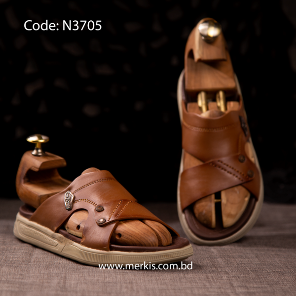 Comfortable Leather Sandal For Men