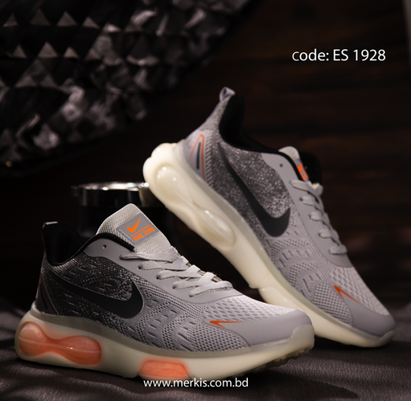 Premium Gray Nike Air Sports Shoe