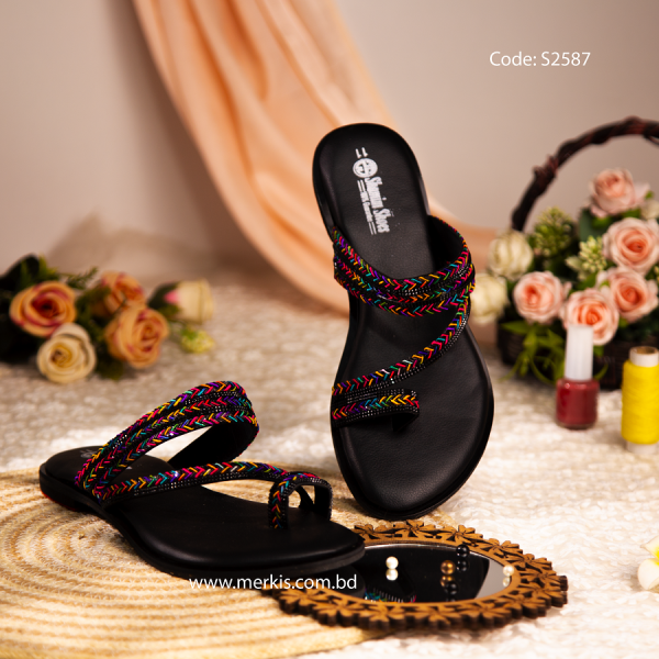 Stylish Flat Ladies Sandals In BD