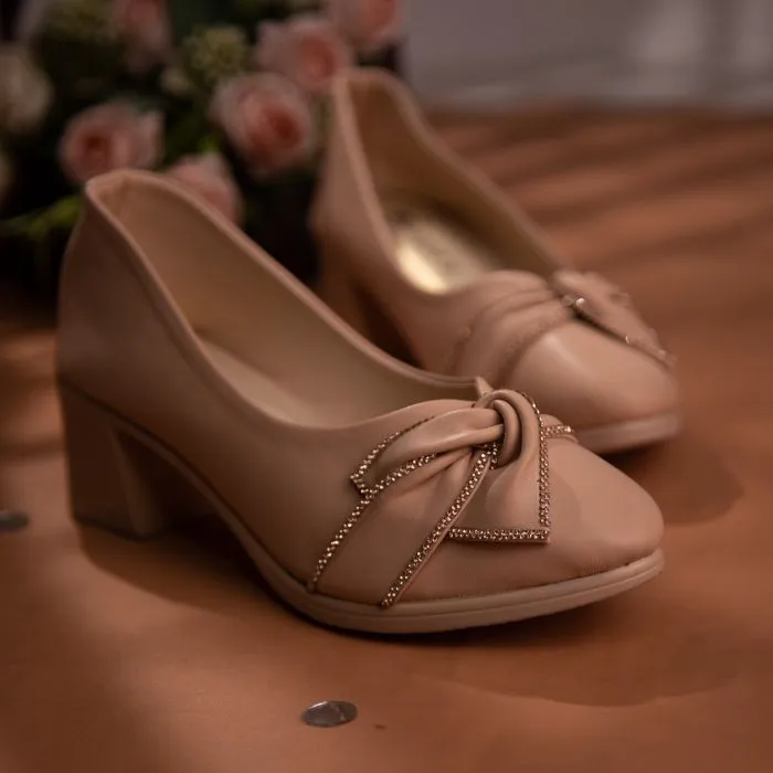 Premium Slip On Box Heel Shoe for Women | Fashion & Comfort - Image 2