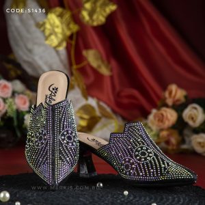 High-quality semi heel shoes for women