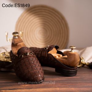 S1849 | Latest Chocolate Half Loafer For Men