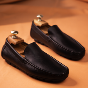 Buy Black Leather Loafers for Men in Bangladesh - Premium Quality & Best Price