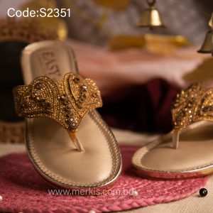 S2351 | Buy Pakistani Flat Slippers