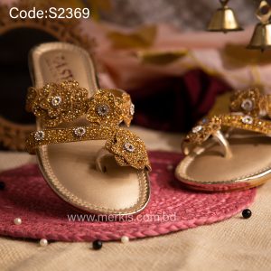 S2369 | New Ladies Pakistani Slippers | Luxurious Comfort