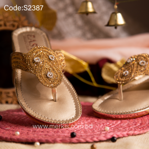 S2387 | Pakistani Fashionable Slippers BD
