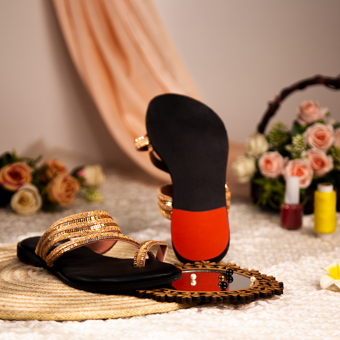 Luxury Flat Sandals In BD – Style Redefined - Image 3