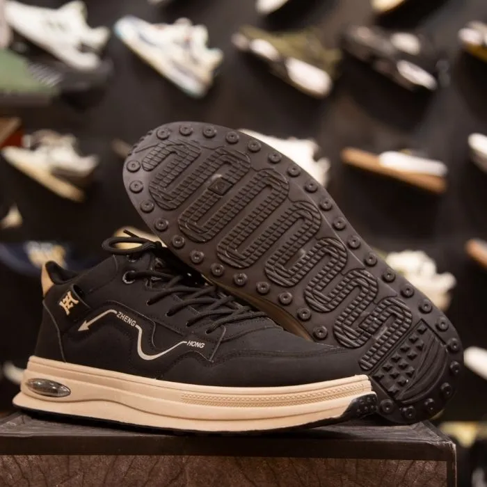 Premium Mens High Ankle Sneakers in BD- Latest Collection - Image 2