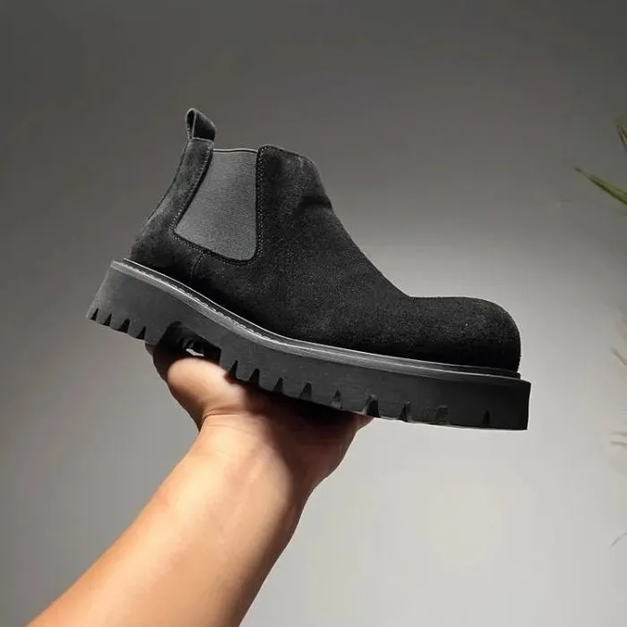 Premium Suede Chelsea Boots For Men