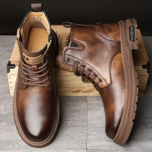 Premium High Ankle Boots In BD