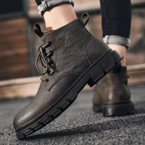 Formal High Ankle Boots In BD
