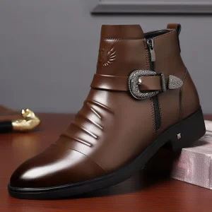 Stylish Side Buckle Boot BD