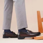 Stylish Crocodile Pattern Shoes for Men