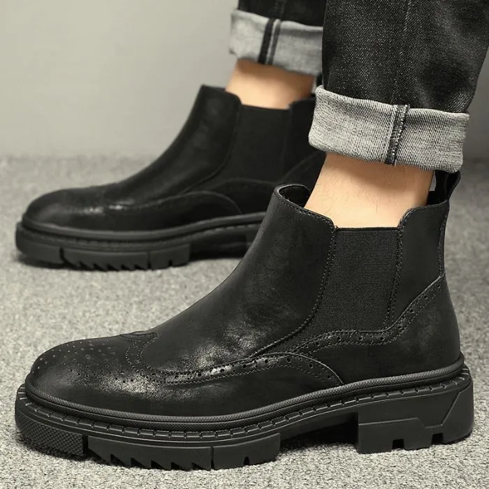 Best Chelsea Brogue Boot For Men