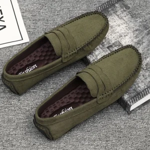 Suede Penny Loafer For Men