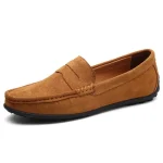 High Quality Suede Penny Loafer For Men