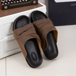 Best Cross Strap Comfort Slide Sandals