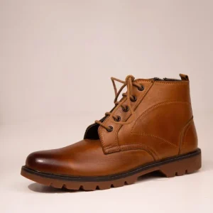 Stylish Genuine Leather High Ankle Boot For Men