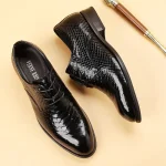 High Quality Black Trendy Formal Shoes for Men