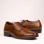 Best Genuine Leather Mixed Texture Plain Toe Derby Dress Shoes