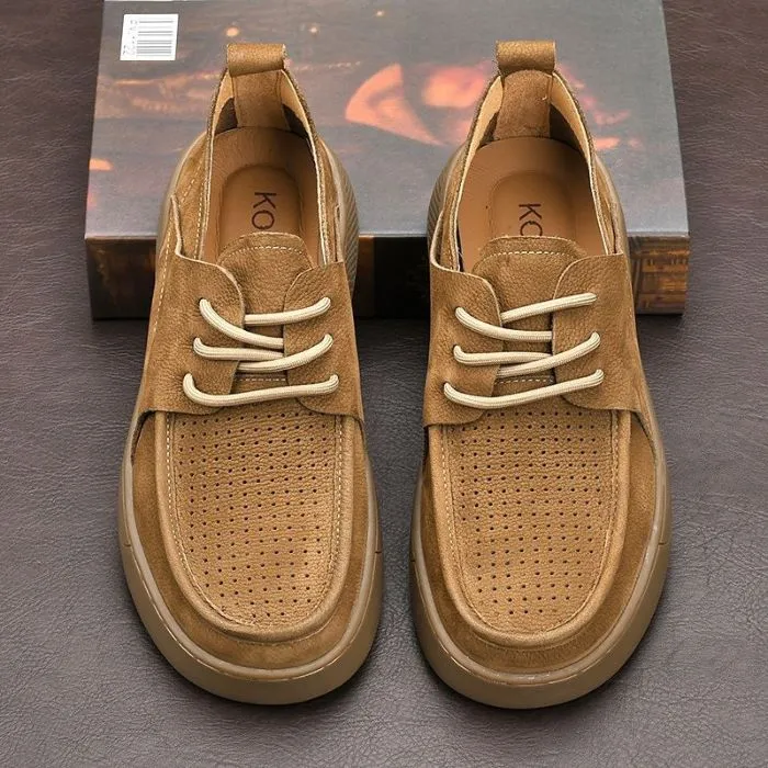 Genuine Leather Casual Shoe For Men