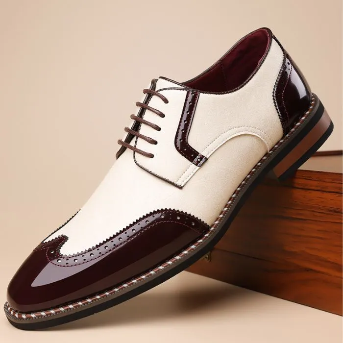 Brogue Derby Dress Shoes For Men