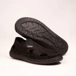 Comfortable Genuine Leather Slip On Casual Sandal Shoes