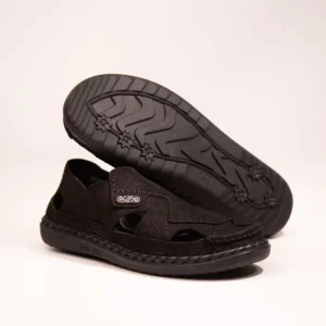 Comfortable Genuine Leather Slip On Casual Sandal Shoes