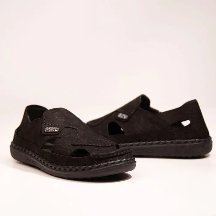 Comfortable Genuine Leather Slip On Casual Sandal Shoes