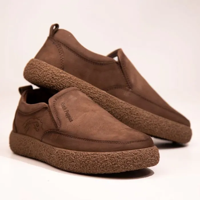 Genuine Leather Slip On Casual Shoes For Men