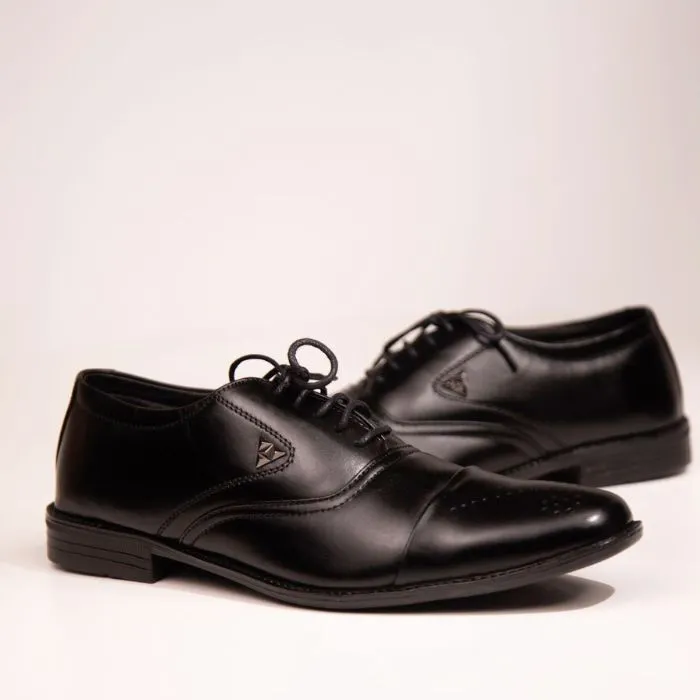Premium Genuine Leather Cap Toe Oxford Dress Shoes